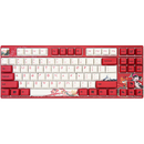 Tastatura Varmilo VEA87 Koi TKL Gaming Tastatur, MX-Silent-Red, weiße LED - US Layout