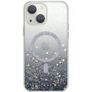 Husa Devia Husa Shiny Series Original Design Magnetic iPhone 15 Transparent / Negru