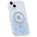 Husa Devia Husa Shiny Series Original Design Magnetic iPhone 15 Plus Transparent / Albastru