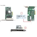 Placa de retea Fujitsu PLAN CP BCM5719-4P 4X 1000BASE-T PCIe