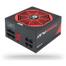 Sursa Chieftec PowerPlay power supply unit 650 W 20+4 pin ATX PS/2 Black, Red