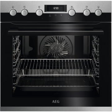 Cuptor AEG HPG43I50M8, stove set (stainless steel, including FlexRunners full extension)