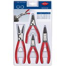 KNIPEX circlip pliers set 00 20 03 V02 (red, 4-piece, straight)