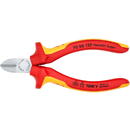 KNIPEX side cutters VDE insulated 70 06 125, cutting pliers (red/yellow, length 125mm)