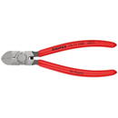 KNIPEX side cutters 72 11 160, for plastic, cutting pliers (red, length 160mm)