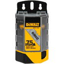 DEWALT Trapezoidal Blades, Induction Hardened, Pack of 75, Replacement Blades (for Cutter)