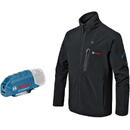 Bosch Heat+Jacket GHJ 12+18V Solo size L, work clothing (black, without battery and charger)