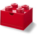 Room Copenhagen LEGO Desk Drawer 4 , storage box (red, knobs)