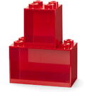 Room Copenhagen LEGO Regal Brick Shelf 8+4, Set 41171730 (red, 2 shelves)