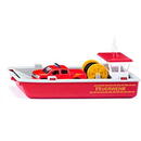 SIKU SUPER fire brigade work boat, toy vehicle (red/grey)