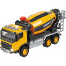 Majorette Volvo cement mixer, toy vehicle (orange/black, with light and sound)