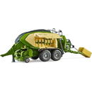 bruder Krone Big Pack 1290HDP VC, model vehicle (green, with 2 square bales)