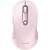 Mouse Baseus F02 PC sau NB wireless, 2.4GHz si Bluetooth, optic, 800/ 1200/1600 dpi,butoane/scroll 3/1, roz