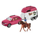 Schleich Horse Club SUV with trailer, toy vehicle