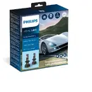 Philips Set 2 LED H7 Ultinon Pro 9100 HL +350% lumina, 5800K, 5000 ore functionare