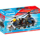 PLAYMOBIL 71149 City Action SWAT Rescue Helicopter Construction Toy