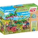 PLAYMOBIL 71380 Country Starter Pack Farm Vegetable Garden Construction Toy