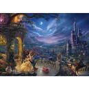 Schmidt Spiele Schmidt Games Puzzle Thomas Kinkade: Disney Beauty and the Beast