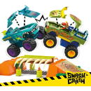MegaBloks Mattel MEGA Hot Wheels Monster Trucks Mega-Wrex Bone Crash Stunt Track Construction Toy