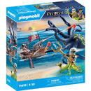 PLAYMOBIL 71419 Pirates Fighting the Giant Octopus, construction toy