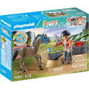 PLAYMOBIL 71357 Horses of Waterfall Farrier Ben & Achilles, construction toy