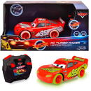 Dickie Jada Toys RC Cars Glow Racers - Lightning McQueen (17 cm, 2.4 GHz)
