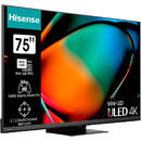 Televizor Hisense 75U8KQ, LED TV - 75 - UltraHD/4K, Triple Tuner, HDR10, WLAN, LAN, Bluetooth. Free Sync, 120Hz panel