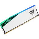 Memorie Patriot DDR5 - 32GB - 6000 - CL - 42, Single RAM (white, PVER532G60C42W, Elite 5 RGB, INTEL XMP, AMD EXPO)