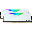 Memorie ADATA DDR5 - 32GB - 6800 - CL - 34 (2x 16 GB) dual kit, RAM (white, AX5U6800C3416G-DCLARWH, XPG Lancer RGB, INTEL XMP, AMD EXPO)