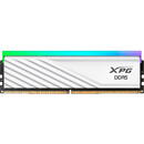 Memorie ADATA DDR5 - 16GB - 6000 - CL - 30, Single RAM (white, AX5U6000C3016G-SLABRWH, XPG Lancer Blade RGB, INTEL XMP, AMD EXPO)