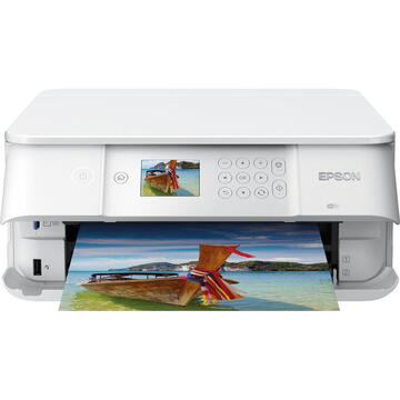 Multifunctionala Epson Expression Premium XP-6105, multifunction printer (white, USB, WLAN, scan, copy)