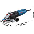 Bosch angle grinder GWS 17-150 PS Professional (blue/black, 1,700 watts)