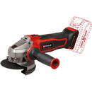 Einhell cordless angle grinder TE-AG 18/115 Q Li Solo, 18 volts (red/black, without battery and charger)