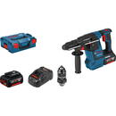 Bosch cordless hammer drill GBH 18V-26 F Professional (blue/black, 2x battery ProCORE18V 8.0Ah, L-BOXX)