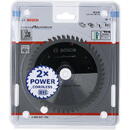 Bosch circular saw blade standard for aluminum, 136mm, 50Z (bore 20mm, for cordless hand-held circular saws)