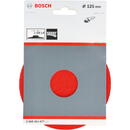 Bosch rubber sanding disc 125mm (black, for angle grinder)