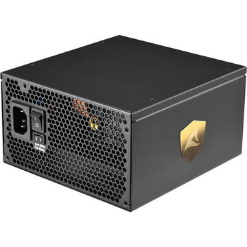 Sursa Sharkoon REBEL P30 Gold 1300W ATX3.0, PC power supply (black, 1x 12VHPWR, 8x PCIe, cable management, 1300 watts)