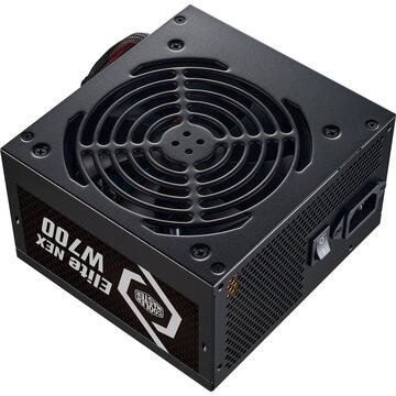 Sursa Cooler Master ELITE NEX WHITE 230V 700, PC power supply (black, 2x PCIe, 700 watts)