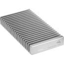 SSD Extern OWC Express 1M2 2 TB, External SSD (silver/aluminum, Thunderbolt 4 (USB-C), USB-C)