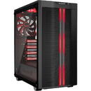 Carcasa be quiet! PURE BASE 500DX Window, tower case (black/red, window kit)