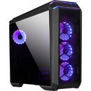 Carcasa Chieftec Stallion III, tower case (black, tempered glass)