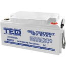 Ted Electric Acumulator AGM VRLA 12V 67A GEL Deep Cycle 350mm x 166mm x h 176mm M6 TED Battery Expert Holland TED003461 (1)