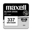Maxell baterie ceas 337 diametru 4,8mm x h 1,65mm SR416SW