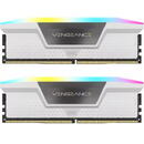 Memorie Corsair Vengeance RGB White 64GB DDR5 6000MHz CL 30 Dual Channel