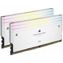 Memorie Corsair Dominator Titanium RGB White 96GB DDR5 6400MHz CL 32 Dual Channel