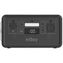 Powerstation Acumulator portabil NJOY Power Base 300 511 W Li-ion 6 porturi Bluetooth Negru