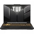 Notebook Asus Gaming 16'' TUF F16 FX607JU Intel Core i7 13650HX 16GB 1TB SSD nVidiaGeForce RTX 4050 6GB Free DOS Mecha Gray