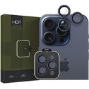 Folie de protectie Camera spate HOFI CamRing PRO+ pentru Apple iPhone 15 Pro Max / 15 Pro, Sticla Securizata, Full Glue, Bleumarin