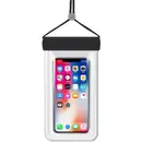Husa Hurtel Waterproof phone case 115 mm x 220 mm pool beach bag black