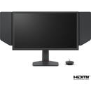 Monitor LED BenQ Zowie XL2546X, 24.5", TN, Full HD, 1920x1080, 240Hz , HDMI, Display Port, 1ms, Negru 9H.LLRLB.QBE